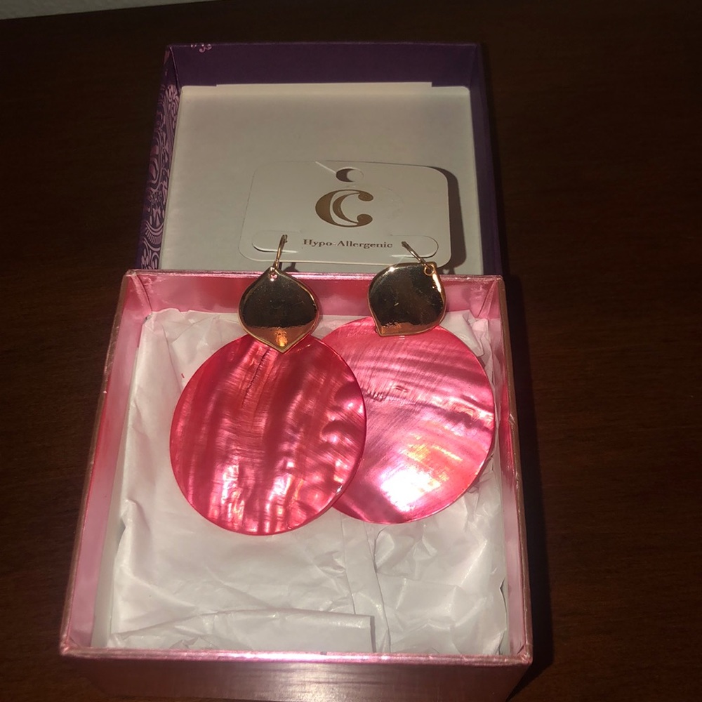 Pink Nasha Couture Earrings